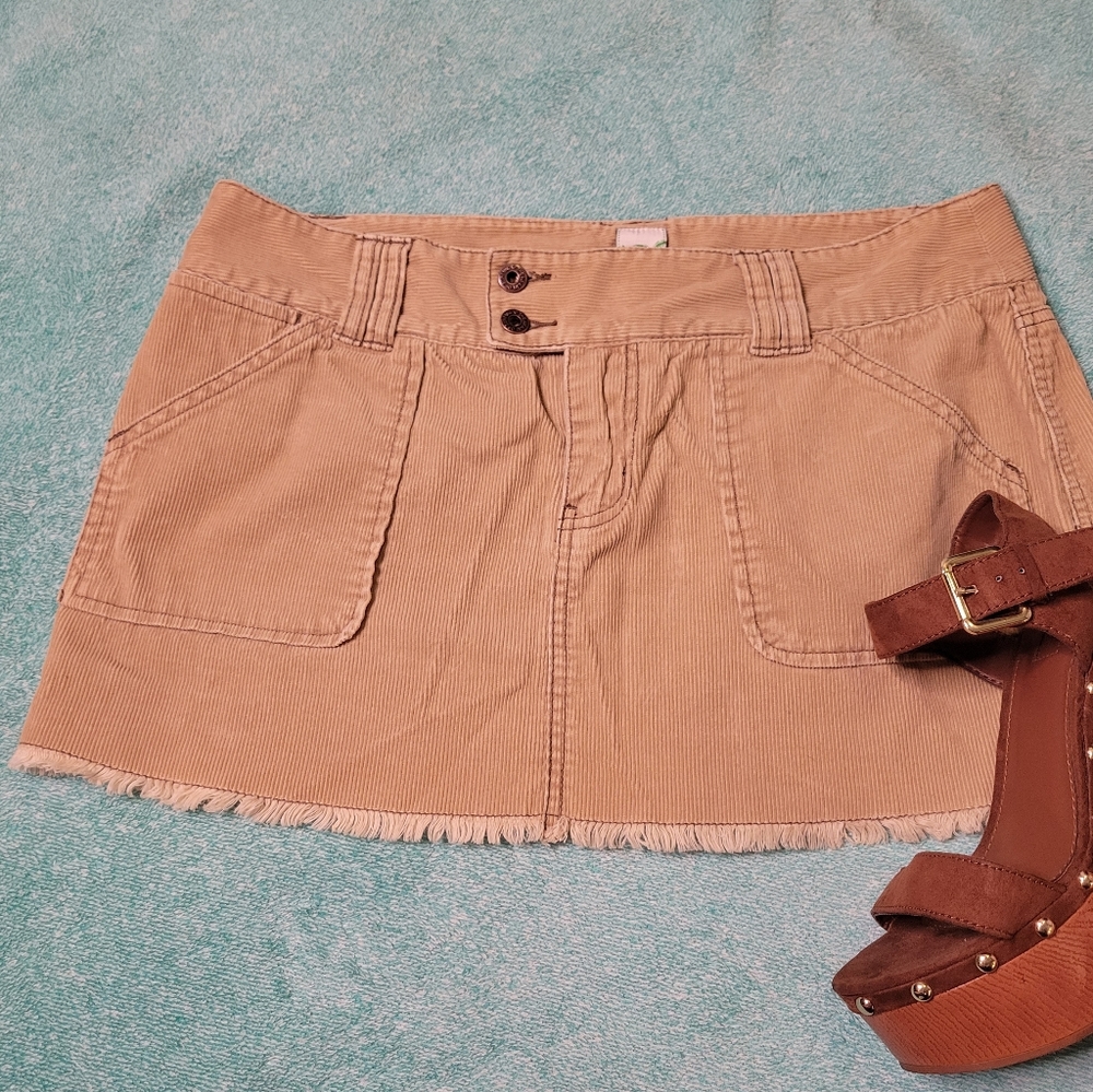 Roxy Cordoroy Mini Skirt size 9